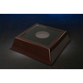 Dark Rosewood Square LED Base (4-3/4 x 4-3/4")